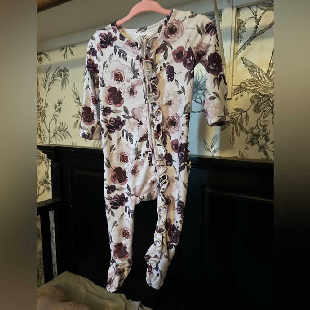 Caden Lane footed romper